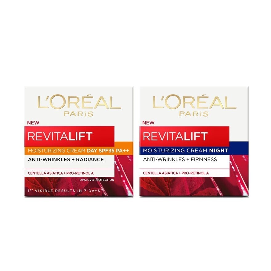 L'Oreal Paris Revitalift Moisturizing Day Cream SPF35 PA++ Anti-Wrinkle+Radiance 50 M