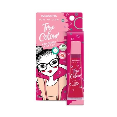 Watsons Watsons True Colour Pink Cherry Cheek  Lip Pink Cherry15ml