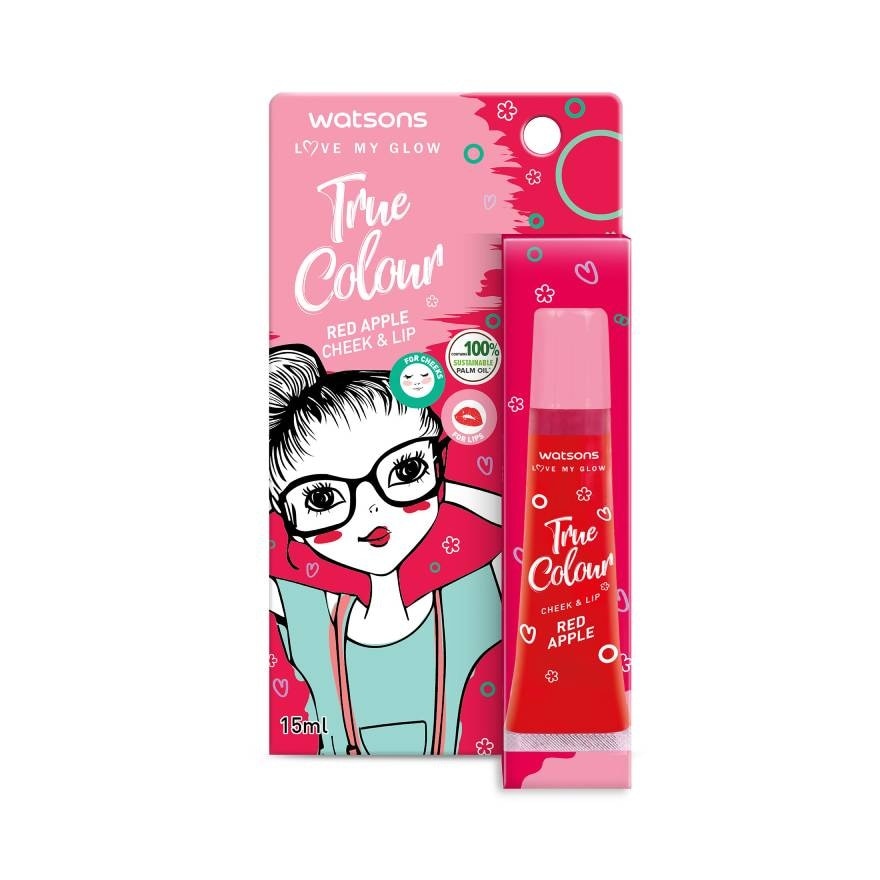 Watsons True Colour Red Apple CheekLip 15ml