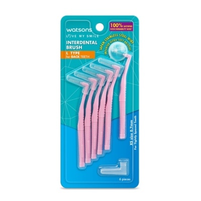 Watsons Watsons L Type Interdental Brush 6pcs.