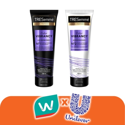 Tresemme - Tresemme Color Radiance  Repair For Bleached Hair Purple Shampoo 220 Ml.+Purple Condi