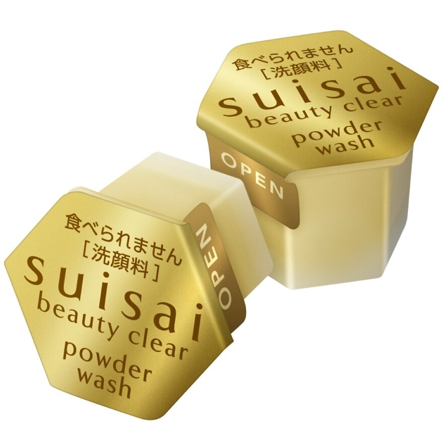 Suisai Beauty Clear Gold Powder Wash 0.35g.x 15 capsules