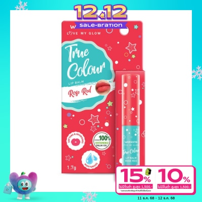 Watsons Watsons True Colour Rose Red Lip Balm 1.7g