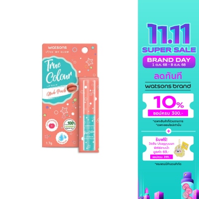 Watsons Watsons True Colour Nude Peach Lip Balm1.7g
