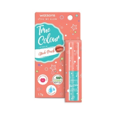 Watsons Watsons True Colour Nude Peach Lip Balm1.7g