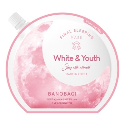 Banobagi Banobagi Final Sleeping Mask White  Youth 23 Ml. มาสก์หน้า ผิวกระจ่างใส ผิวดูอ่อนเยาว