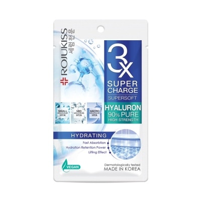 Rojukiss Rojukiss Supercharge Supersoft Hydrating Mask 1'S มาสก์หน้า ผิวแห้งกร้าน