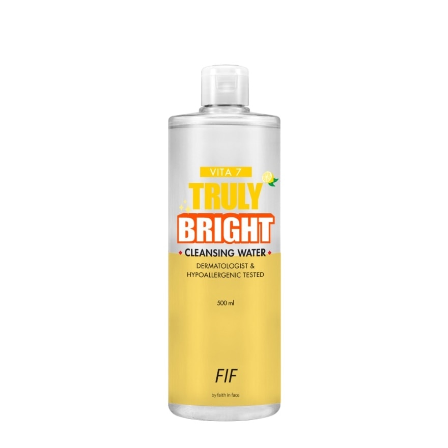 FIF By Faith In Face Vita7 Truly Bright Cleansing Water 500 Ml.