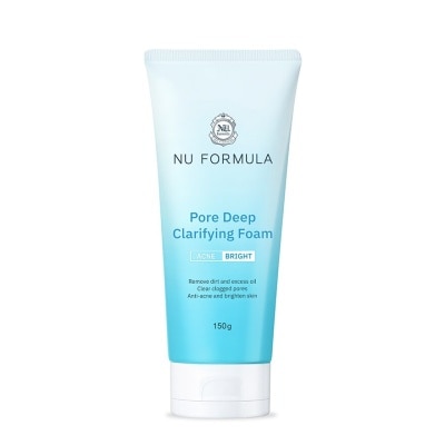 Nu Formula Nu Formula Pore Deep Clarifying Foam 150 G. โฟมล้างหน้า ลดสิว ผิวกระจ่างใส