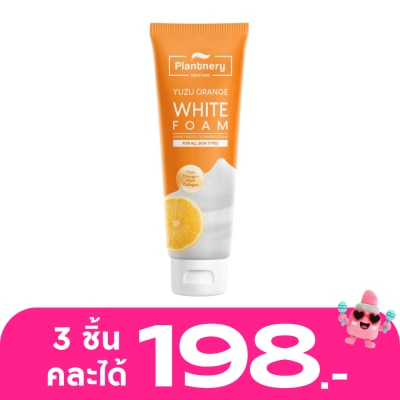 Plantnery - Plantnery Yuzu Orange Vitamin C Whip Foam 100 g. Whipped Cleansing Foam Yuzu Vitamin