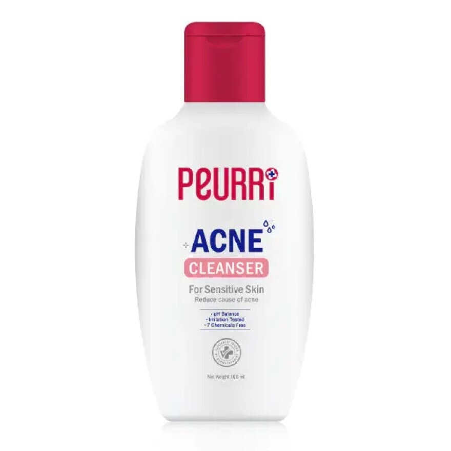 PEURRi Acne Cleanser 100 ml. Acne Cleanser for Sensitive Acne Skin