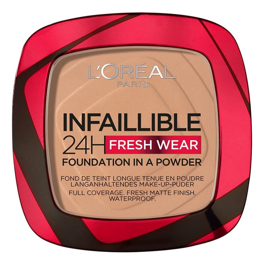 L'Oreal Infaillible 24H Fresh Wear Foundation In A Powder 9g. 220 Golden Sand