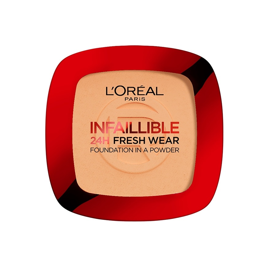 L'Oreal Infaillible 24H Fresh Wear Foundation In A Powder 9g. 245 Warm