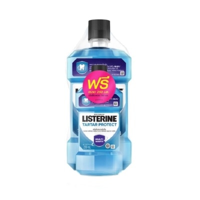 Listerine ลิสเตอรีน น้ำยาบ้วนปาก ทาร์ทาร์ โพเทคชั่น 750 มล.+250 มล.