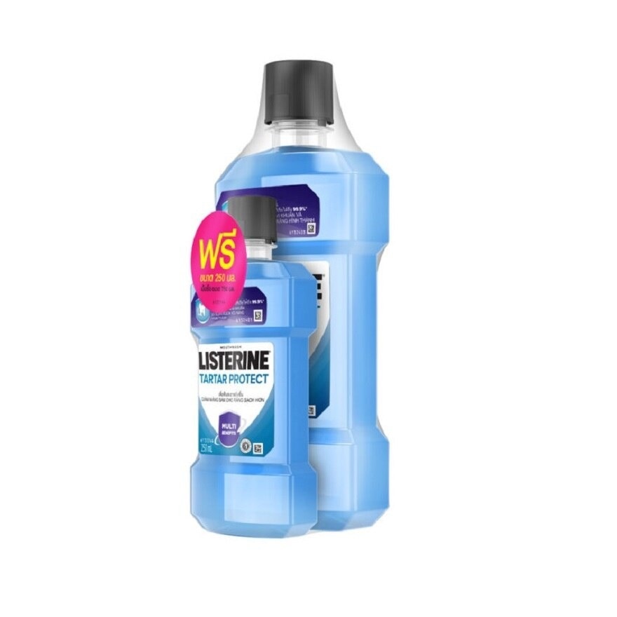 ลิสเตอรีน น้ำยาบ้วนปาก ทาร์ทาร์ โพเทคชั่น 750 มล.+250 มล.