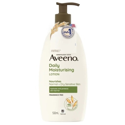 Aveeno Aveeno Daily Moisturizing Lotion 532 ml. Lotion for Sensitive  Dry Skin