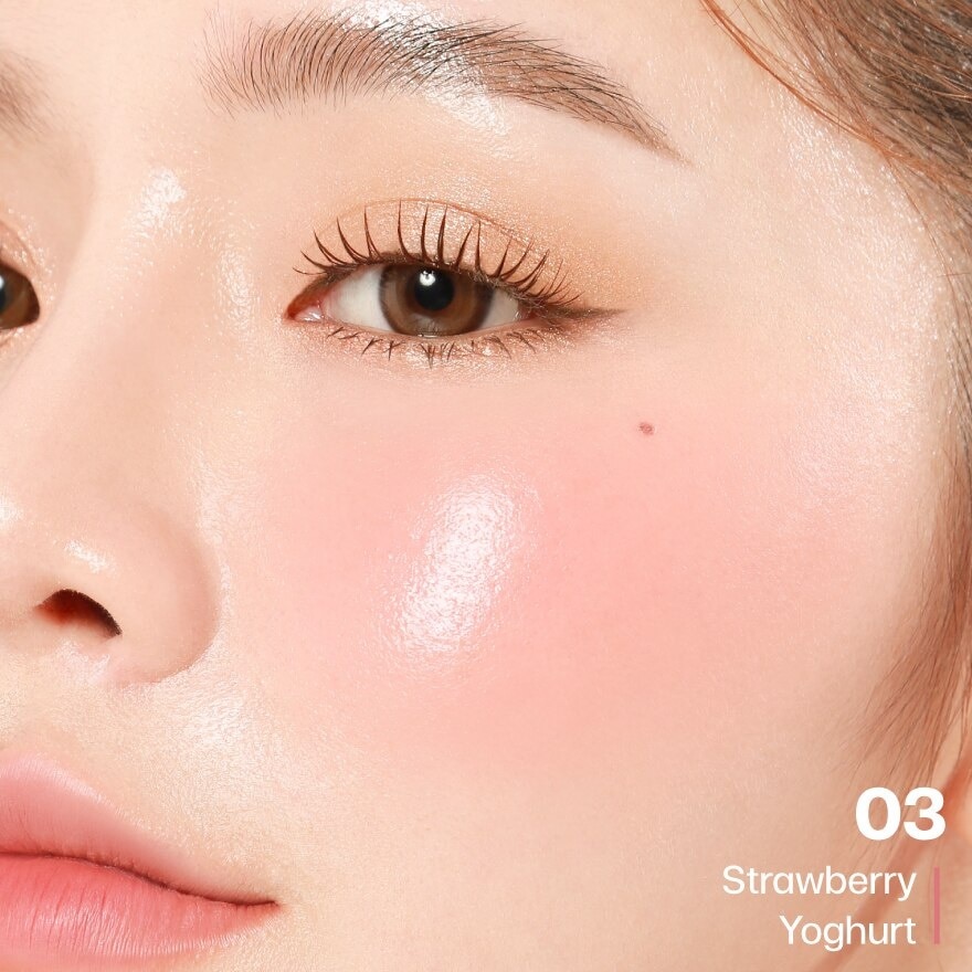 Meilinda Dewy Blush 5.5ml. 03 Strawberry Yoghurt