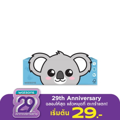 Watsons Watsons Velvety Soft Box Tissues (Fun Design Animal - Koala  Penguin) 3ply x 100sheet