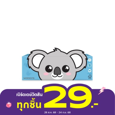 Watsons Watsons Velvety Soft Box Tissues (Fun Design Animal - Koala  Penguin) 3ply x 100sheet