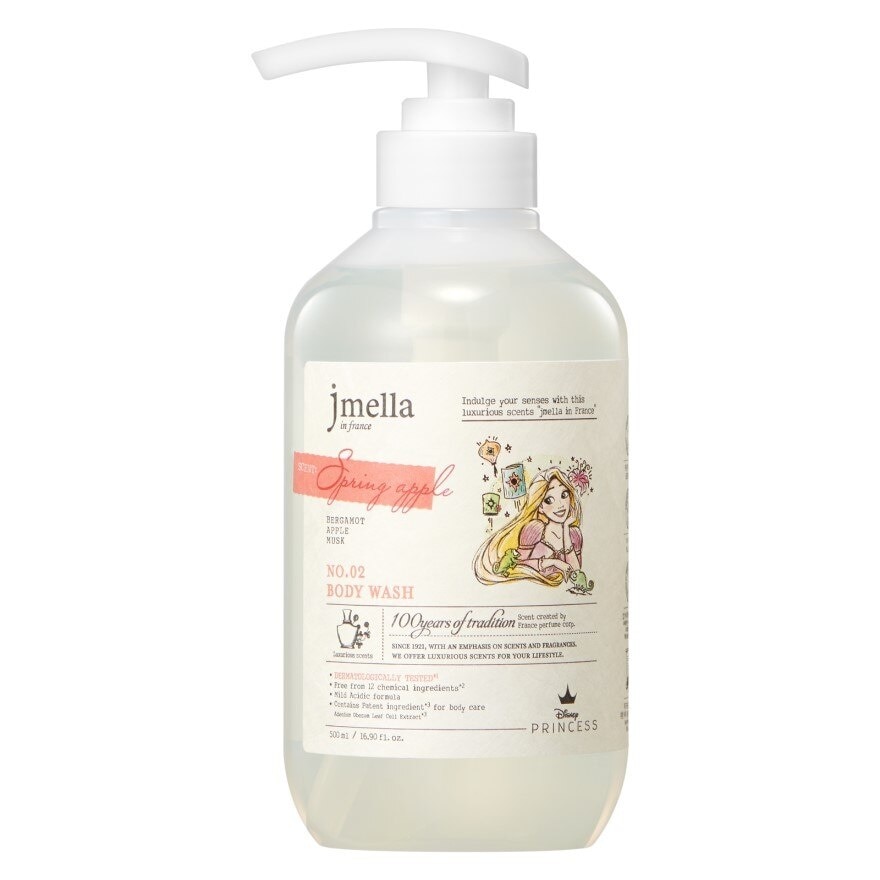 Jmella Disney Body Wash Spring Apple (Rapunzel) 500 ml.