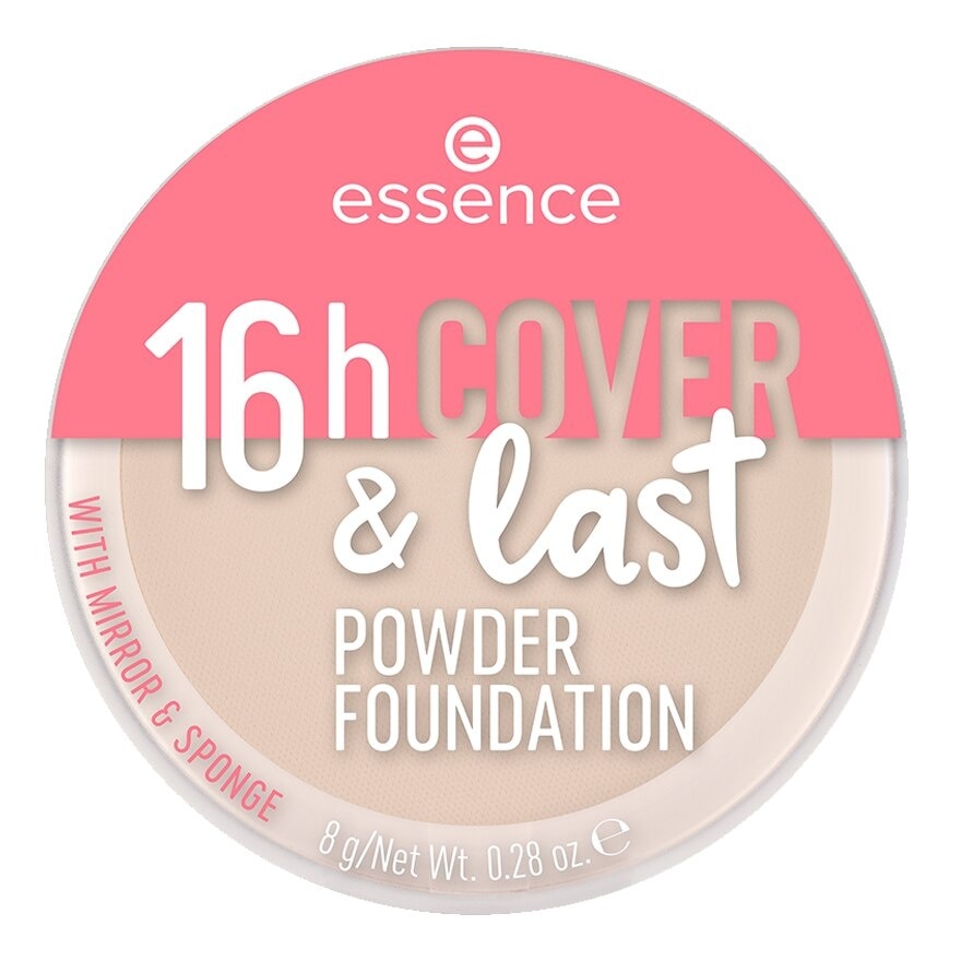 Essence 16H Cover  Last Powder Foundation 8g. 03 Bright Beige
