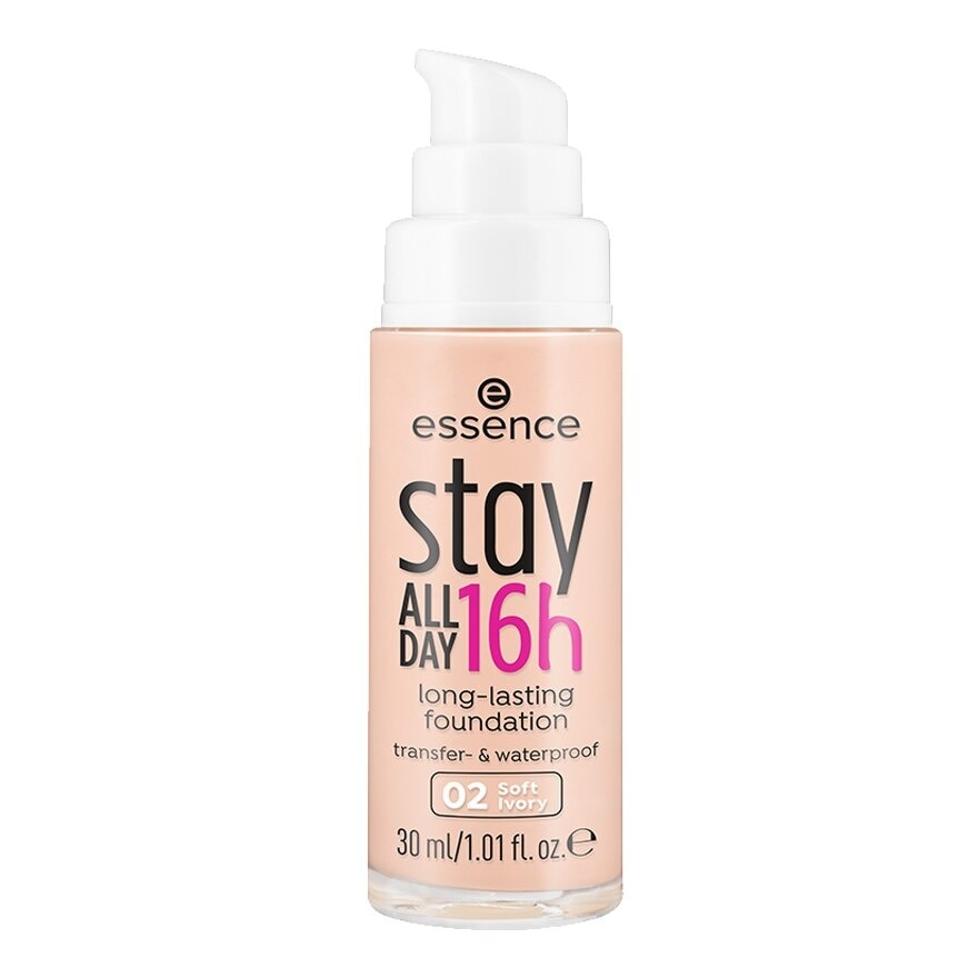 Essence Stay All Day 16H Long-Lasting Foundation 30ml. 02