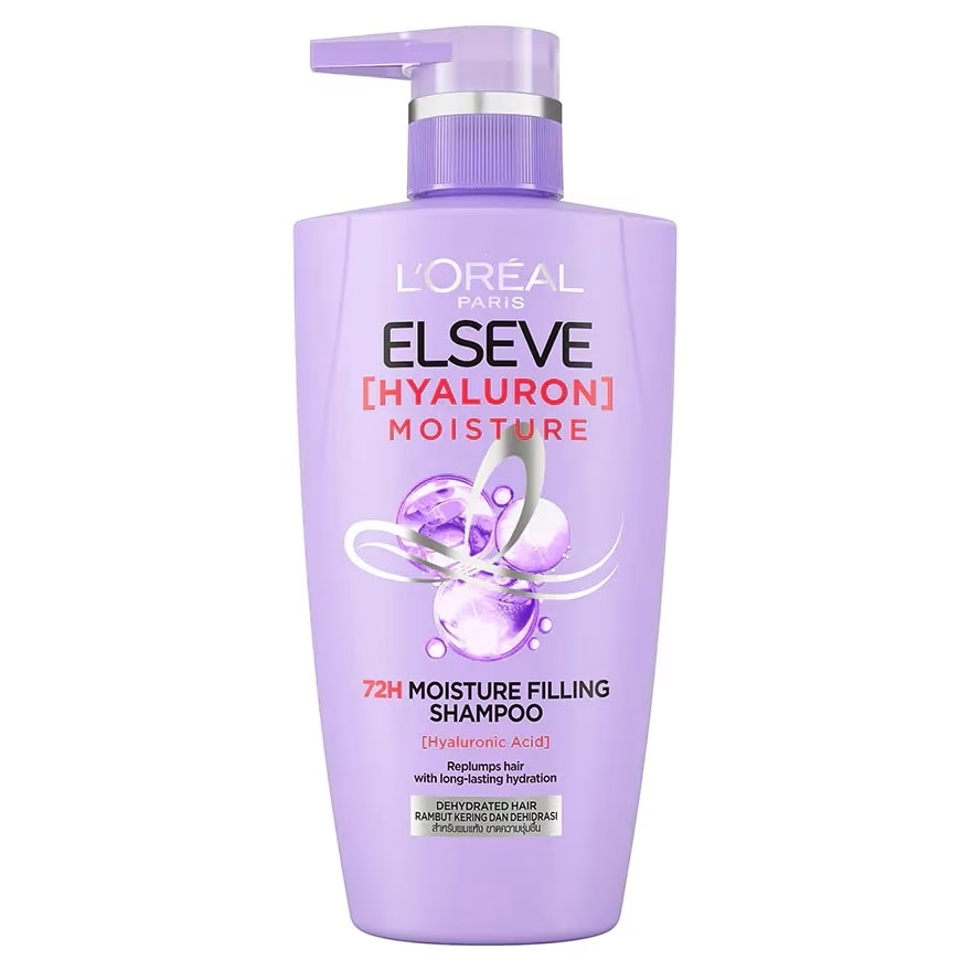 L'Oreal Paris Elseve Shampoo Hyaluron Moisture 72H Moisture Filling 410 Ml.