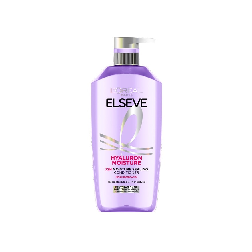 Elseve ลอรีอัล ปารีส เอลแซฟ คอนดิชัน ไฮยาลูรอน มอยซ์เจอร์ 72เอช มอยซ์เจอร์ ซีลลิ่ง 375 มล.