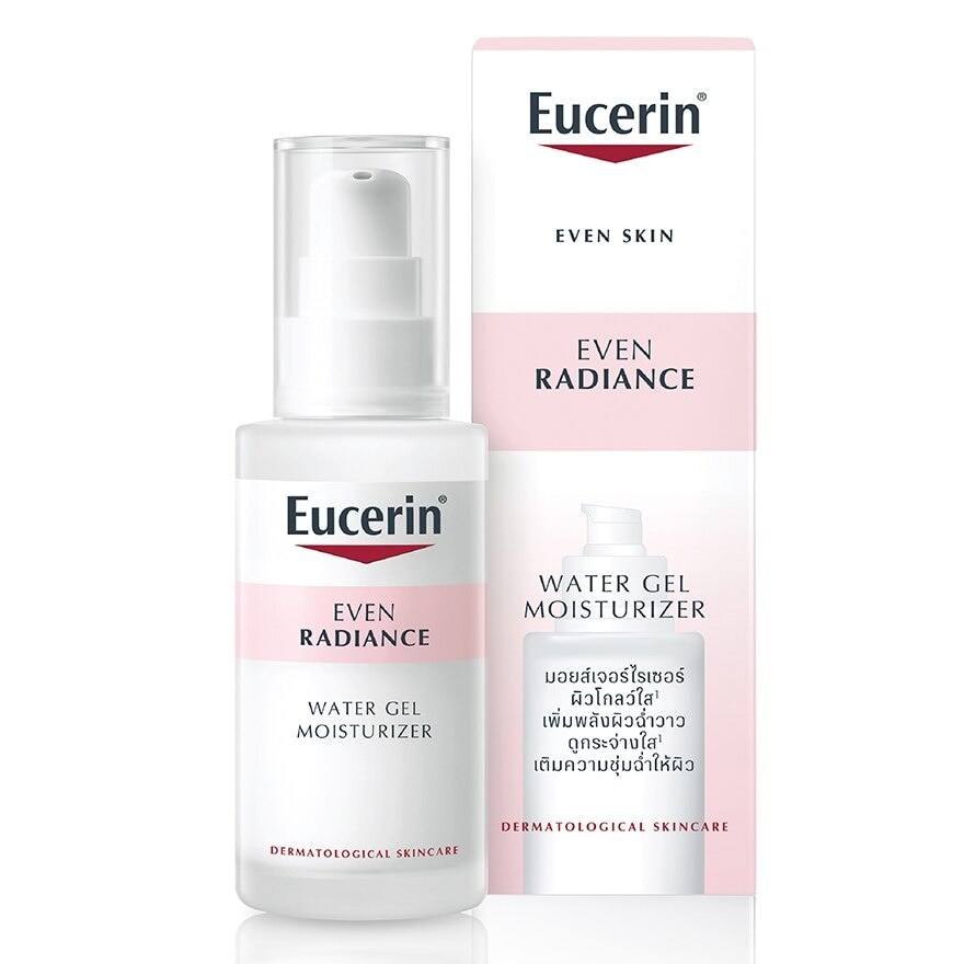 Eucerin Even Radiance Water Gel Moisturizer 50 ml. Bright and Dewy Glowing Skin.