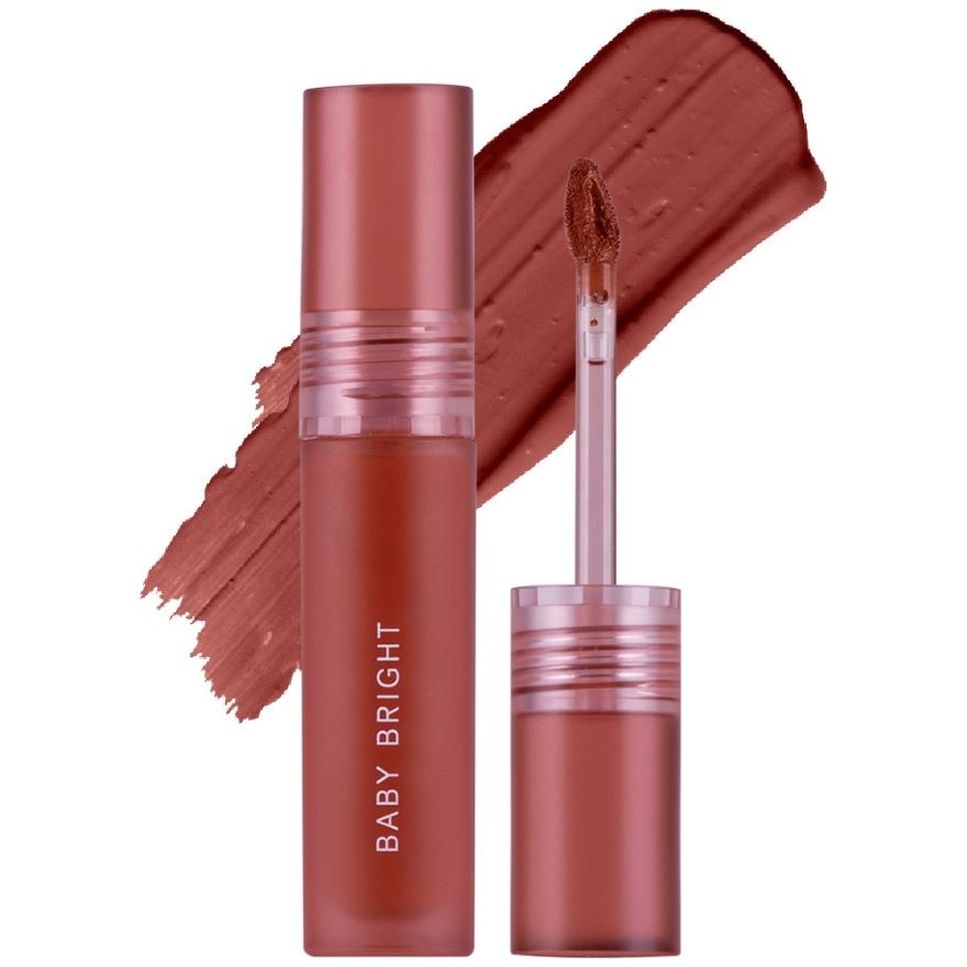 Baby Bright Fixing Proof Liquid Lip 4g. 02 Dusky Maple