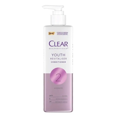 Clear Clear Scalpceuticals Conditioner Youth Revitaliser 300 Ml. บำรุงผม หนังศีรษะ