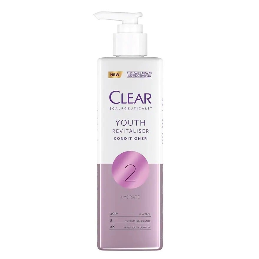 Clear Scalpceuticals Conditioner Youth Revitaliser 300 Ml. บำรุงผม หนังศีรษะ