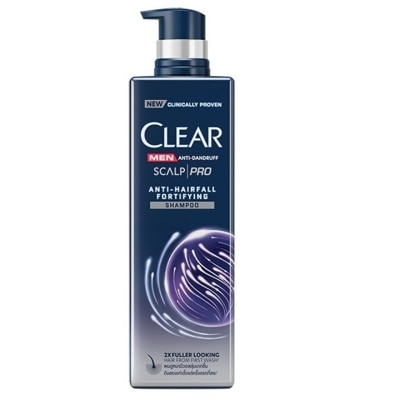 Clear เคลียร์ เมน แชมพู แอนตี้แดนดรัฟ สกาล์ปโปร แอนตี้แฮร์ฟอล ฟอทิฟายอิ้ง 300 มล.