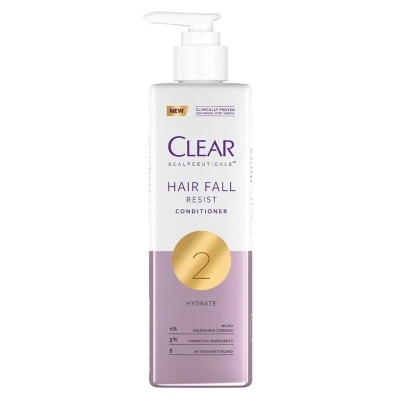 Clear เคลียร์ สกาล์ปซูติคอลส์ คอนดิชันเนอร์ แฮร์ฟอล รีซิสท์ 300 มล. ลดผมขาดหลุดร่วง ผมร่วง