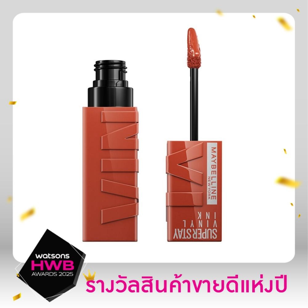 เมย์เบลลีน นิวยอร์ก ซุปเปอร์สเตย์ ไวนิล อิ้งค์ ลิป 4.2มล. 61 ริสกี้