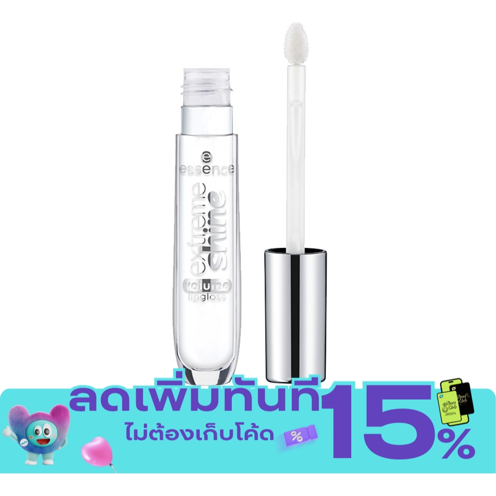 Essence Extreme Shine Volume Lipgloss 5ml. 01 Crystal Clear image