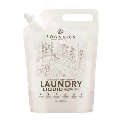 Soganics - SOGANICS Laundry Liquid Refill - Eucalyptus 1.5L image