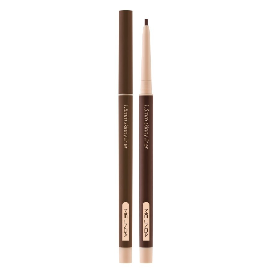 Meilinda 1.5mm Skinny Liner 0.06g. 05 Woody Brown