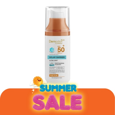 Dermaction Plus by Watsons - แอดวานซ์ซันโซล่าร์ แบริเออร์ เฟสฟลูอิด เอสพีเอฟ50+ พีเอ++++