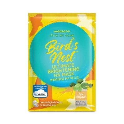 Watsons Watsons Love My Glow Bird's Nest Ultimate Brightening Ha Mask 1 Sheet.