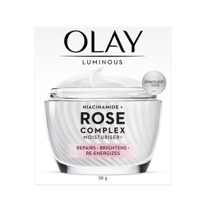 Olay Luminous Niacinamide Rose Complex Moisturiser 50 G.