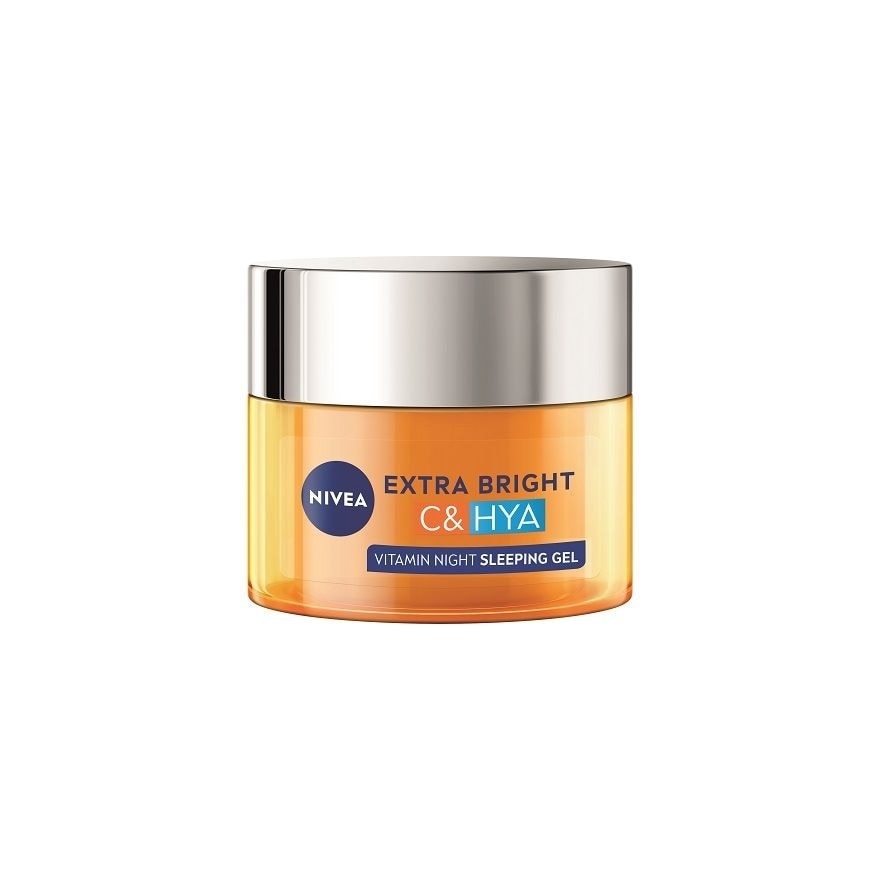 Nivea Extra Bright C  HYA Vitamin Night Sleeping Gel 50 Ml.