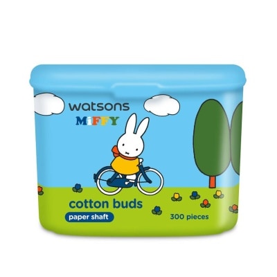 WATSONS วัตสันสำลีก้านกระดาษ 300 ก้าน (Miffy).