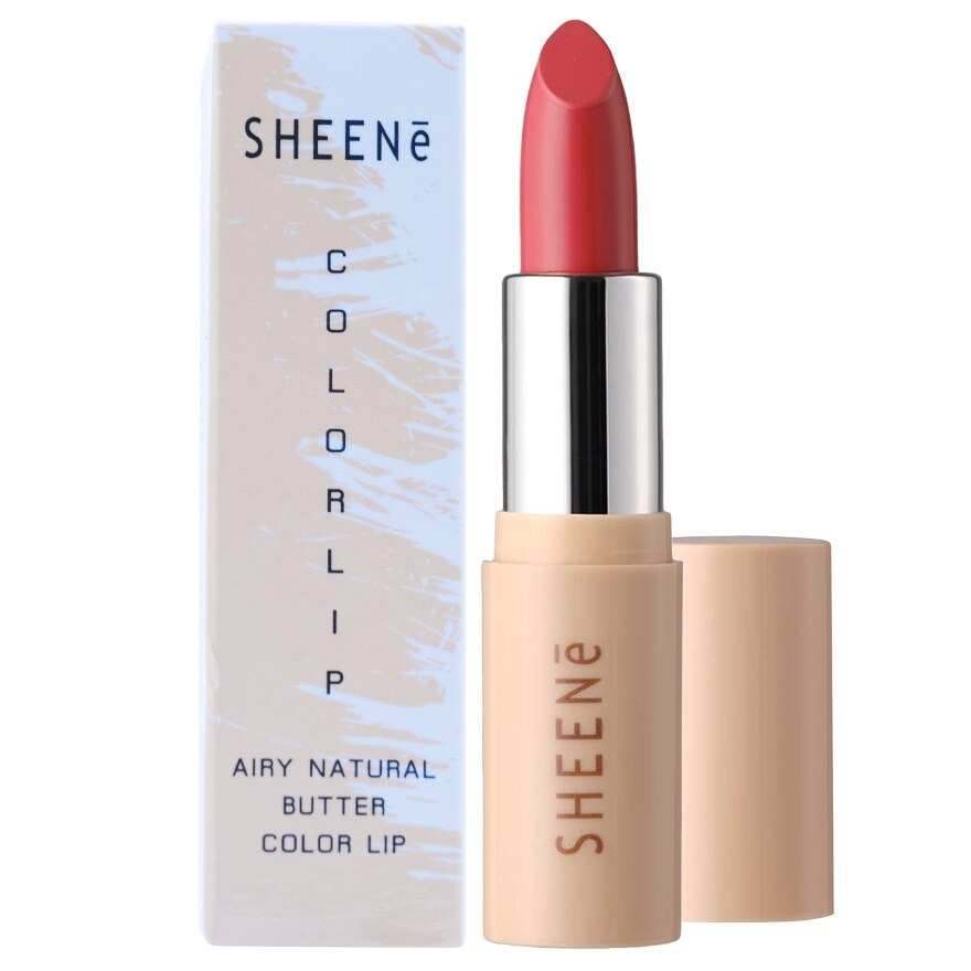 Sheene Airy Natural Butter Color Lip 3.5g. P1 Candy