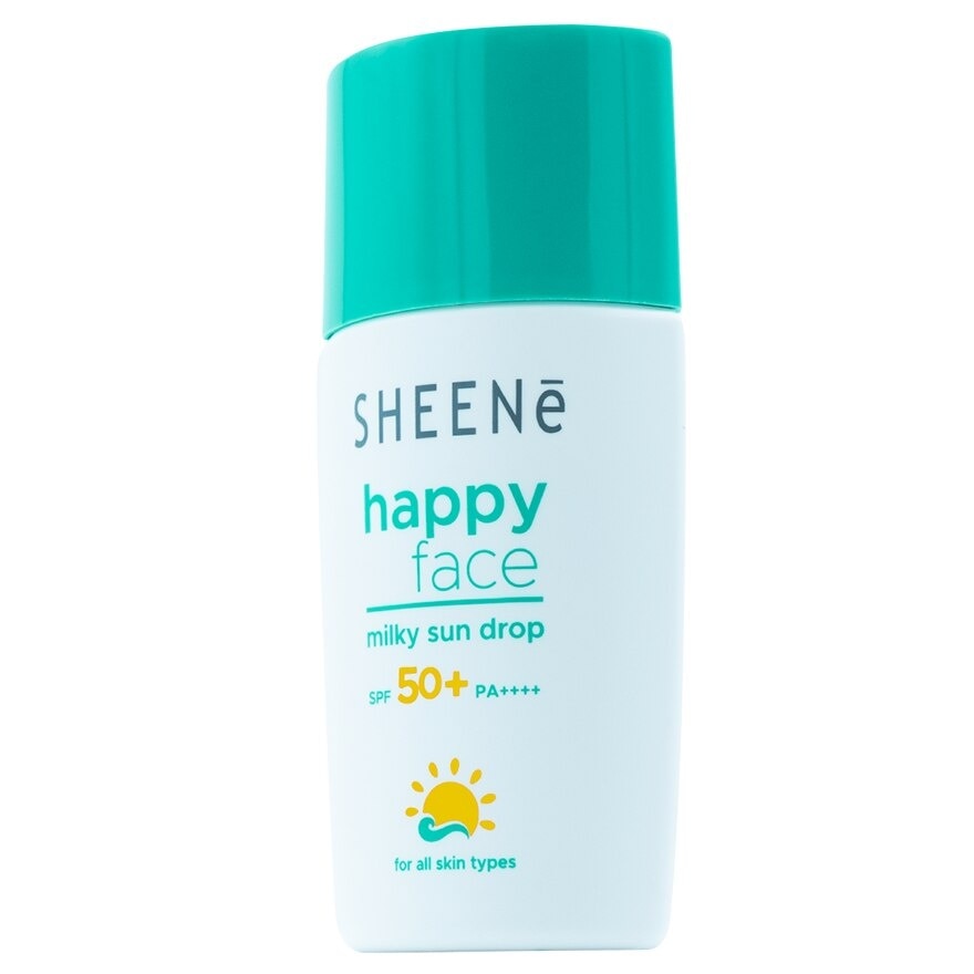 Sheene Happy Face Milky Sun Drop SPF50+ PA++++ 30ml.