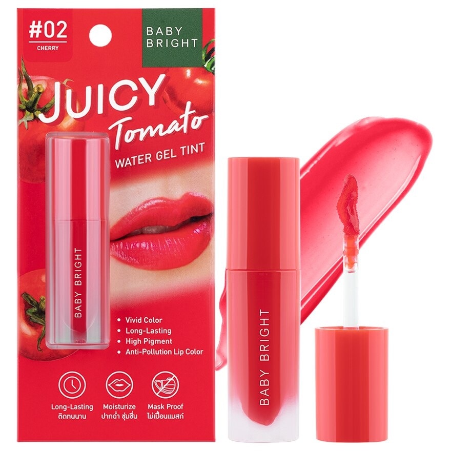 Baby Bright Juicy Tomato Water Gel Tint 2.5g. 02 Cherry