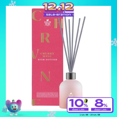 Reunrom รื่นรมย์ รูม ดิฟฟิวเซอร์ 200มล. กลิ่นเชอร์รี่ ไวน์