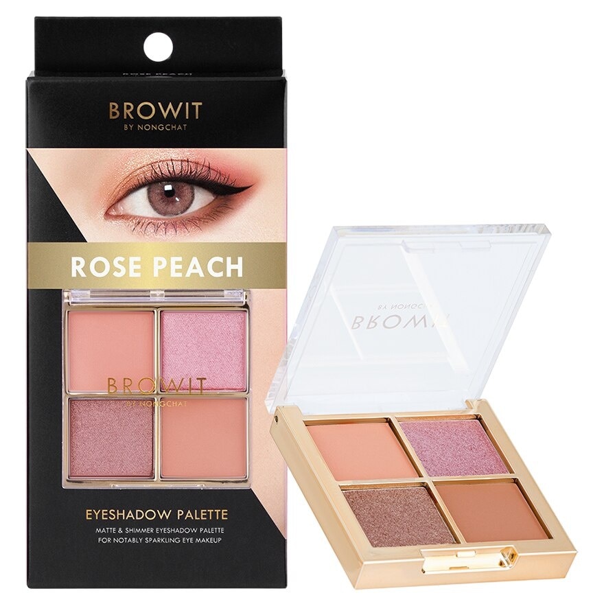 Browit Eyeshadow Palette 4g. Rose Peach
