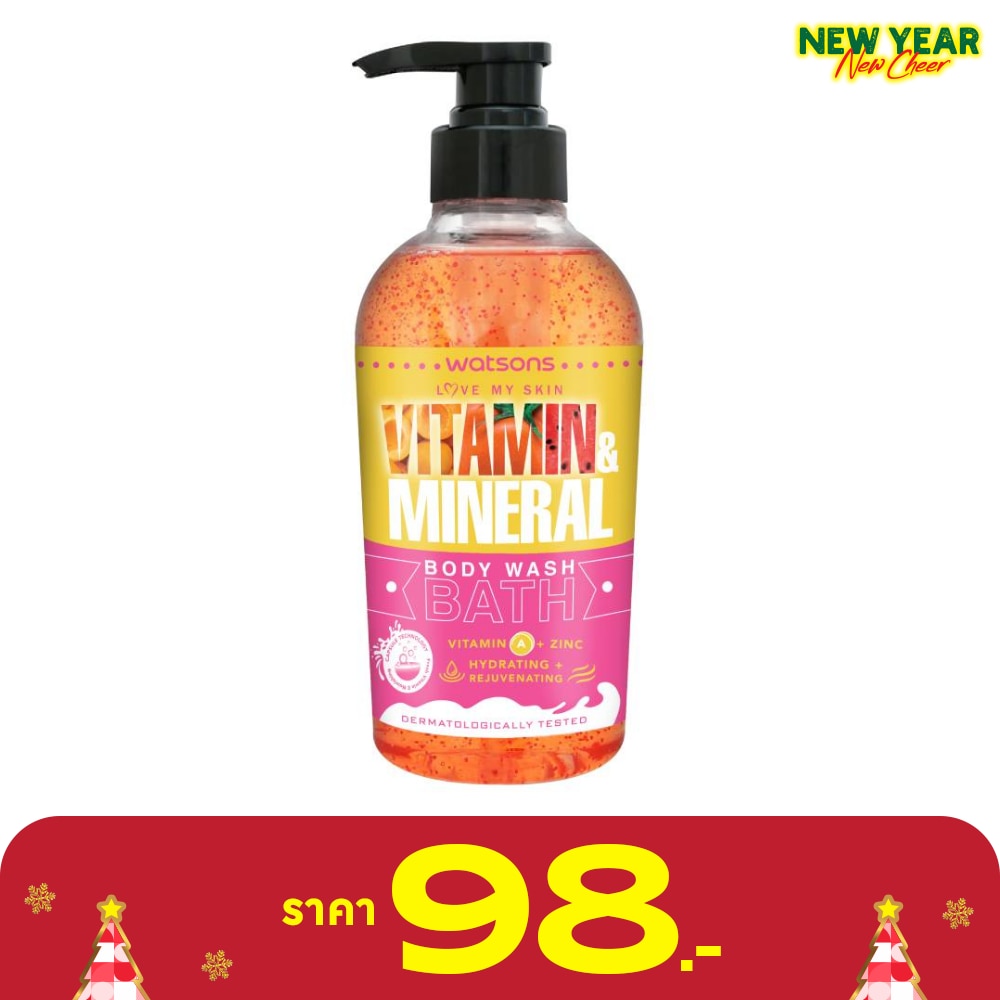 Watsons Watsons Vitamin  Mineral Body Wash Vitamin A + Zinc 500g