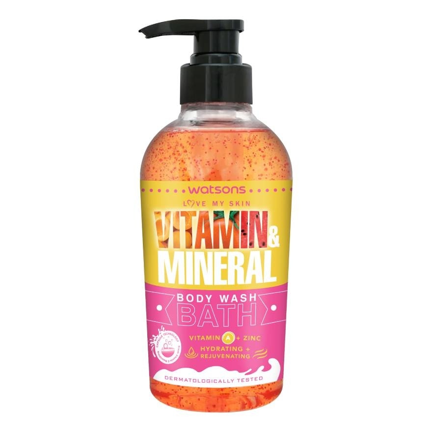 Watsons Vitamin  Mineral Body Wash Vitamin A + Zinc 500g